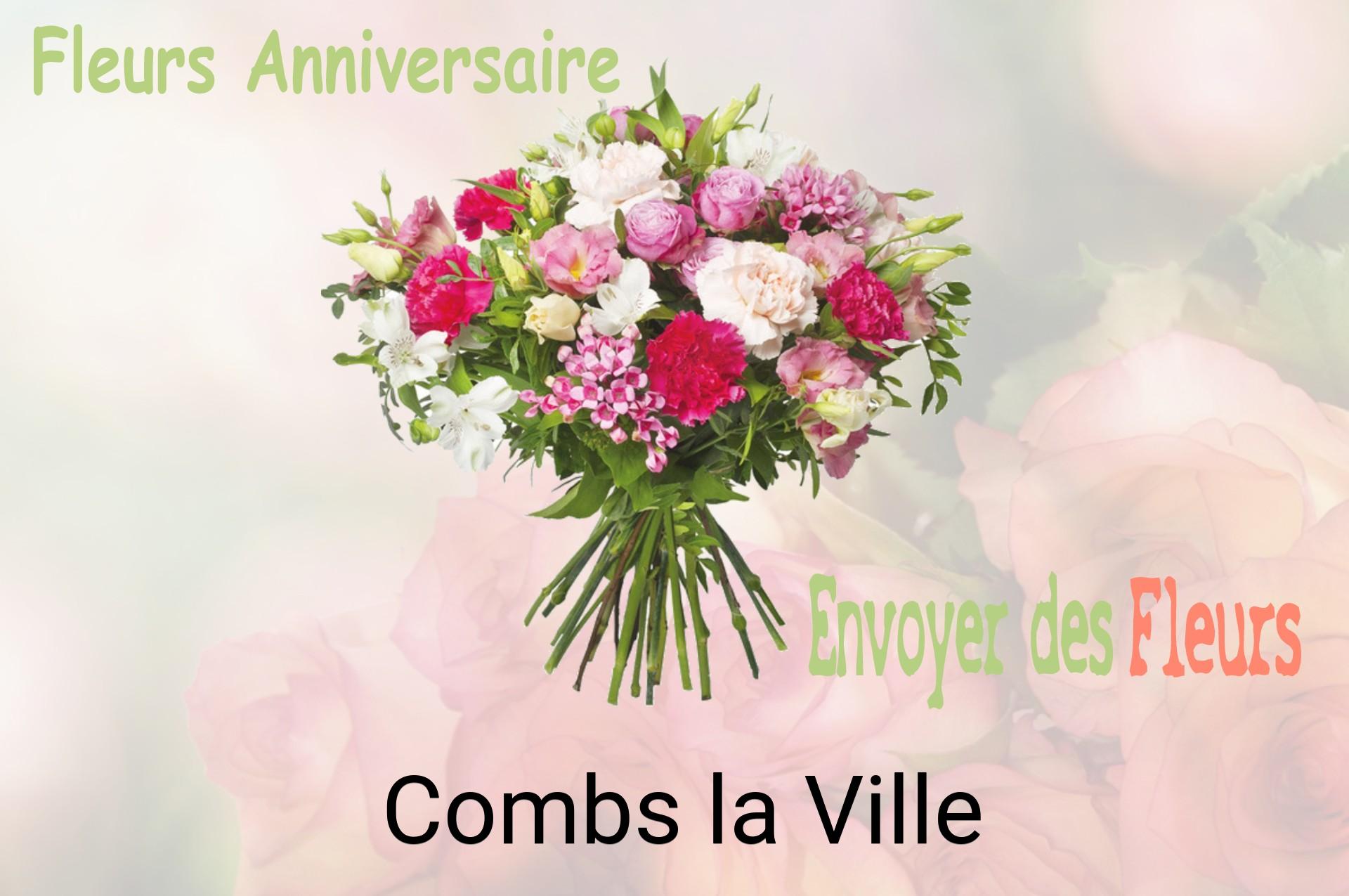 Bouquet de fleurs d’anniversaire livré à Combs-la-Ville